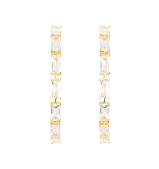 HOOPS LANTANA SIMPLE BAGUETTE CRYSTAL