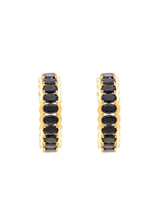 HOOPS LANTANA OVALO FULL ONIX