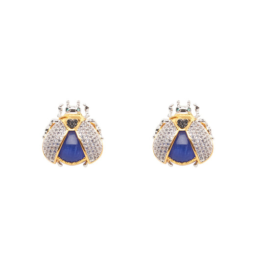 TOPOS MARIQUITA OJO DE GATO AZUL Y ALAS CRISTAL