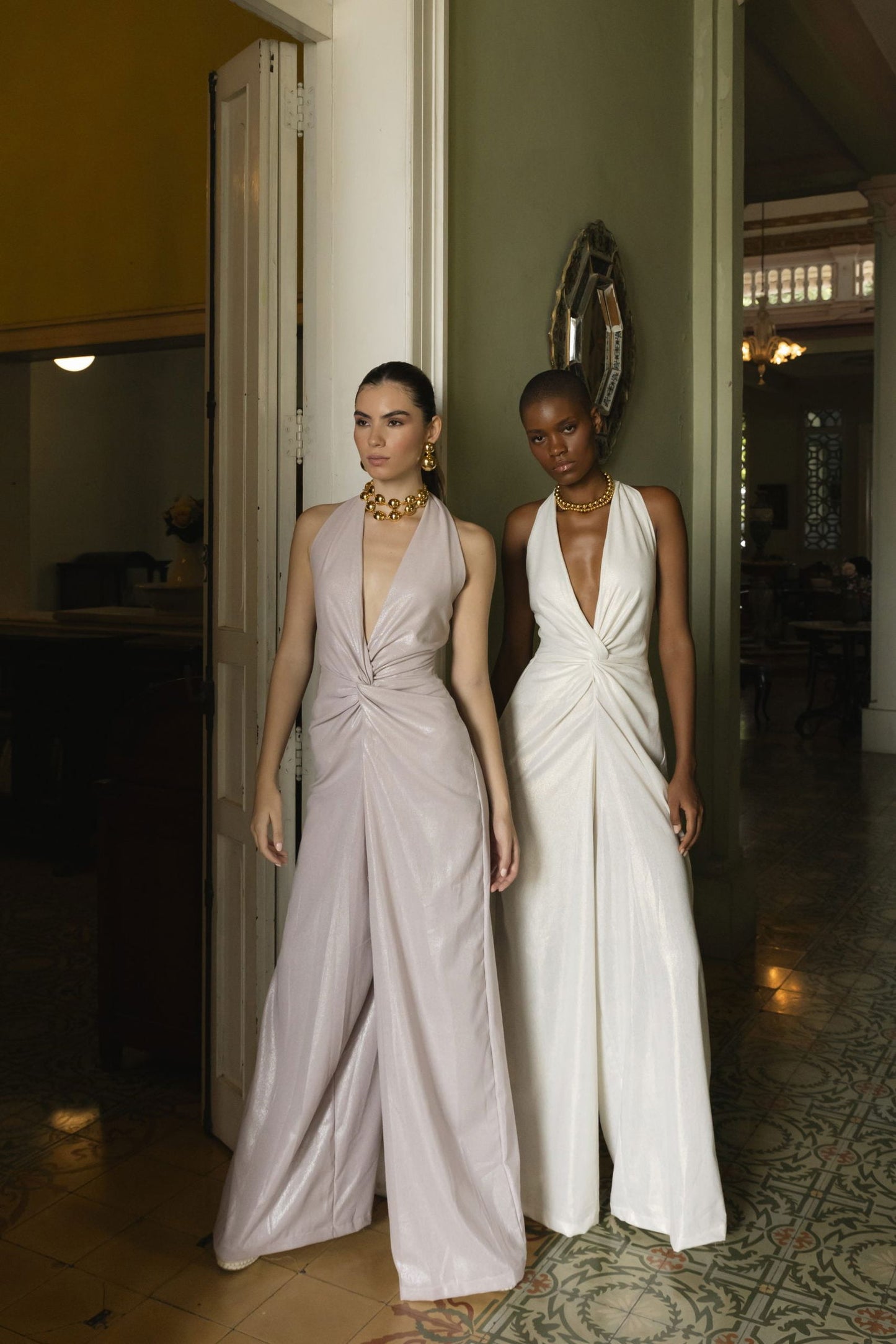 BALLET JUMPSUIT MARFIL - BAIA