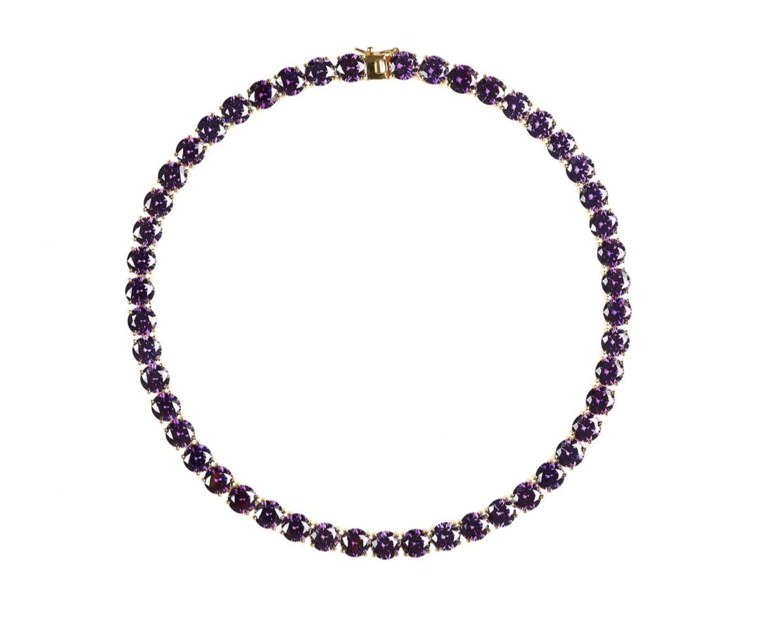 COLLAR TENNIS BOLD AMATISTAS