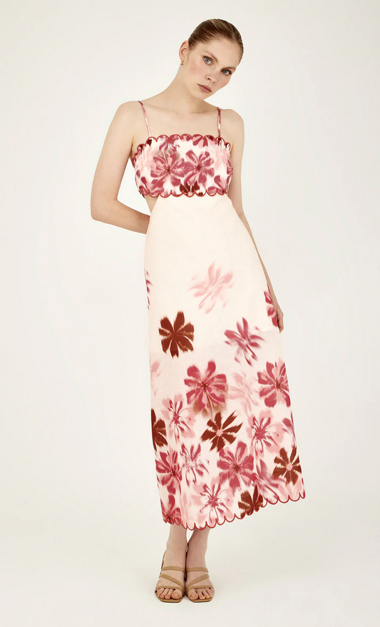 VESTIDO MIDI CAPSICUM