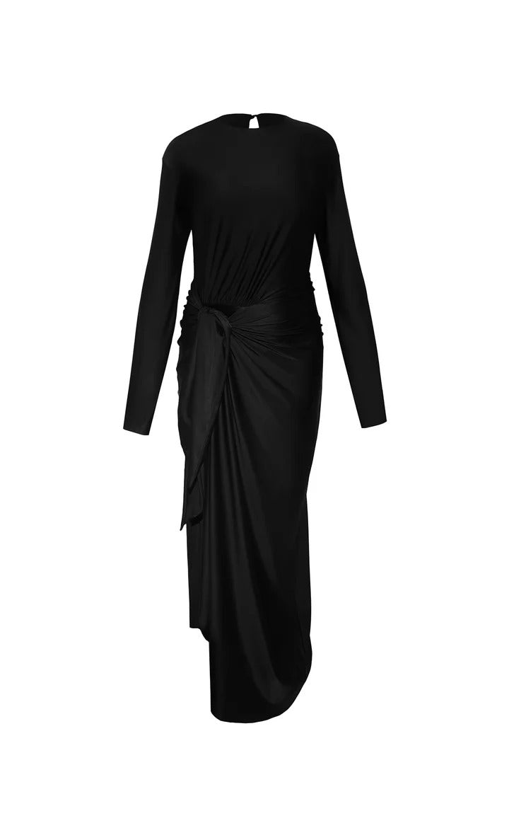 MAURA BLACK MAXI DRESS