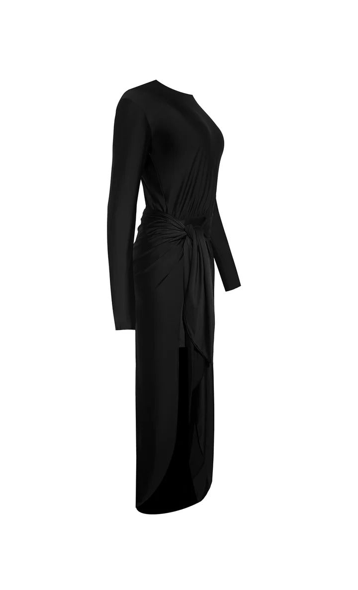 MAURA BLACK MAXI DRESS