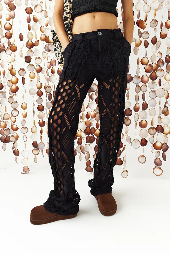 FLOW WITH THE SUNSET & WAVES IN BLACK