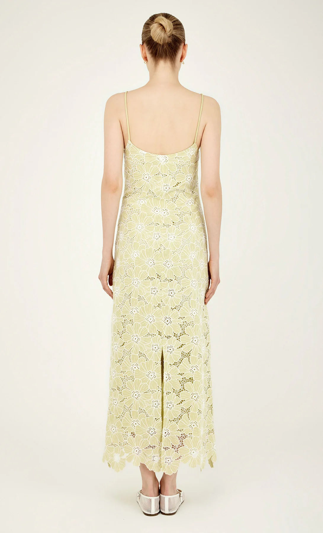 PANDURATA GREEN MIDI DRESS
