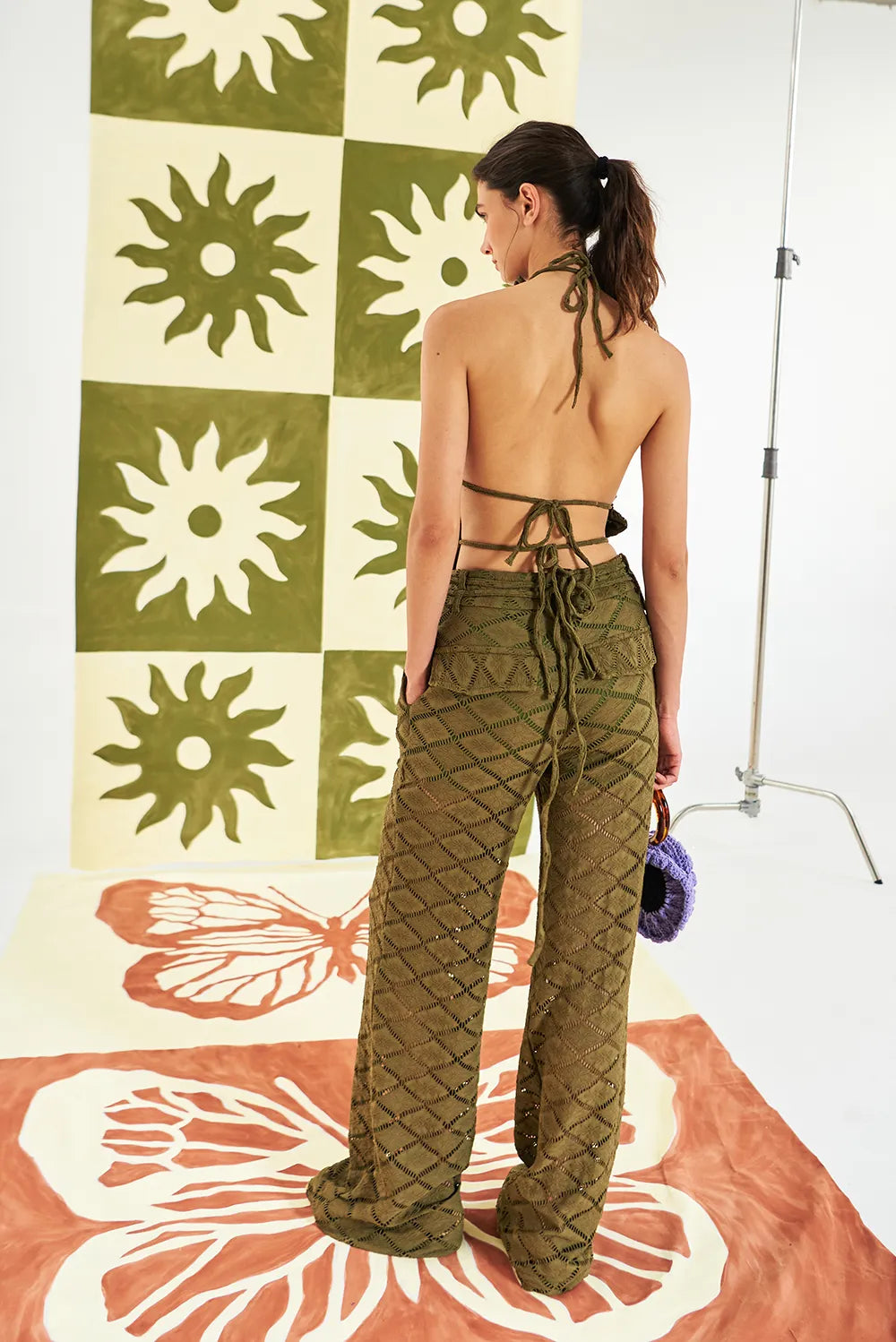 MOONLIGHT DANCING PANTS AND SAVAGE RUFFLE TOP