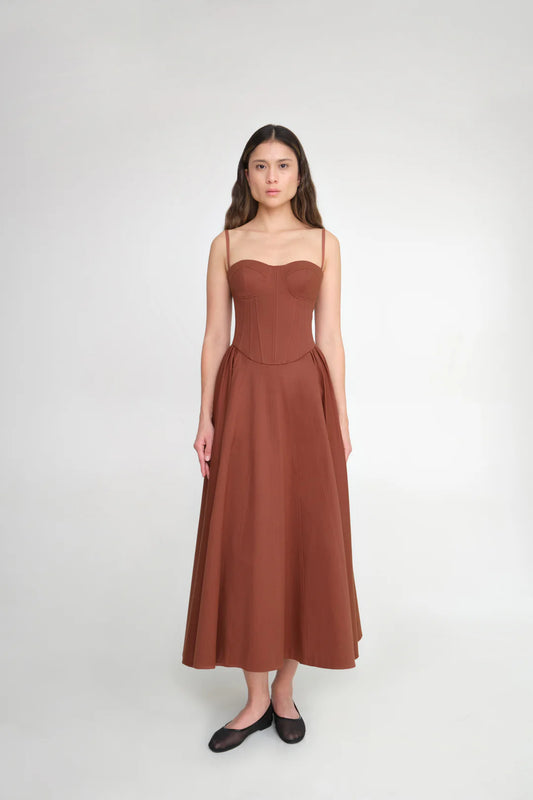RASTRO MIDI DRESS