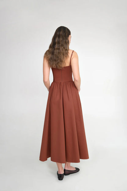 RASTRO MIDI DRESS