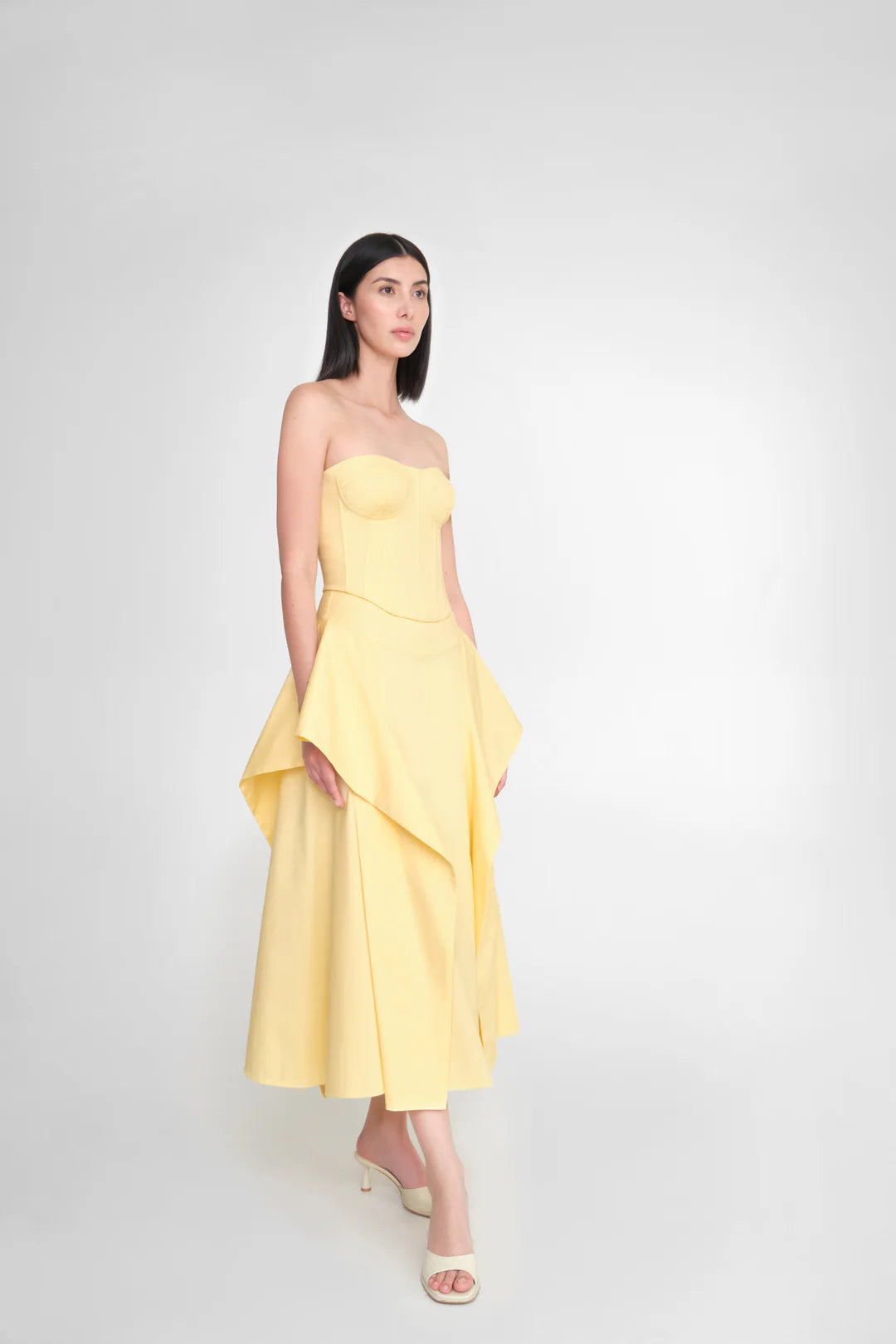 RASTRO CROP TOP Y MEMORIA MIDI SKIRT