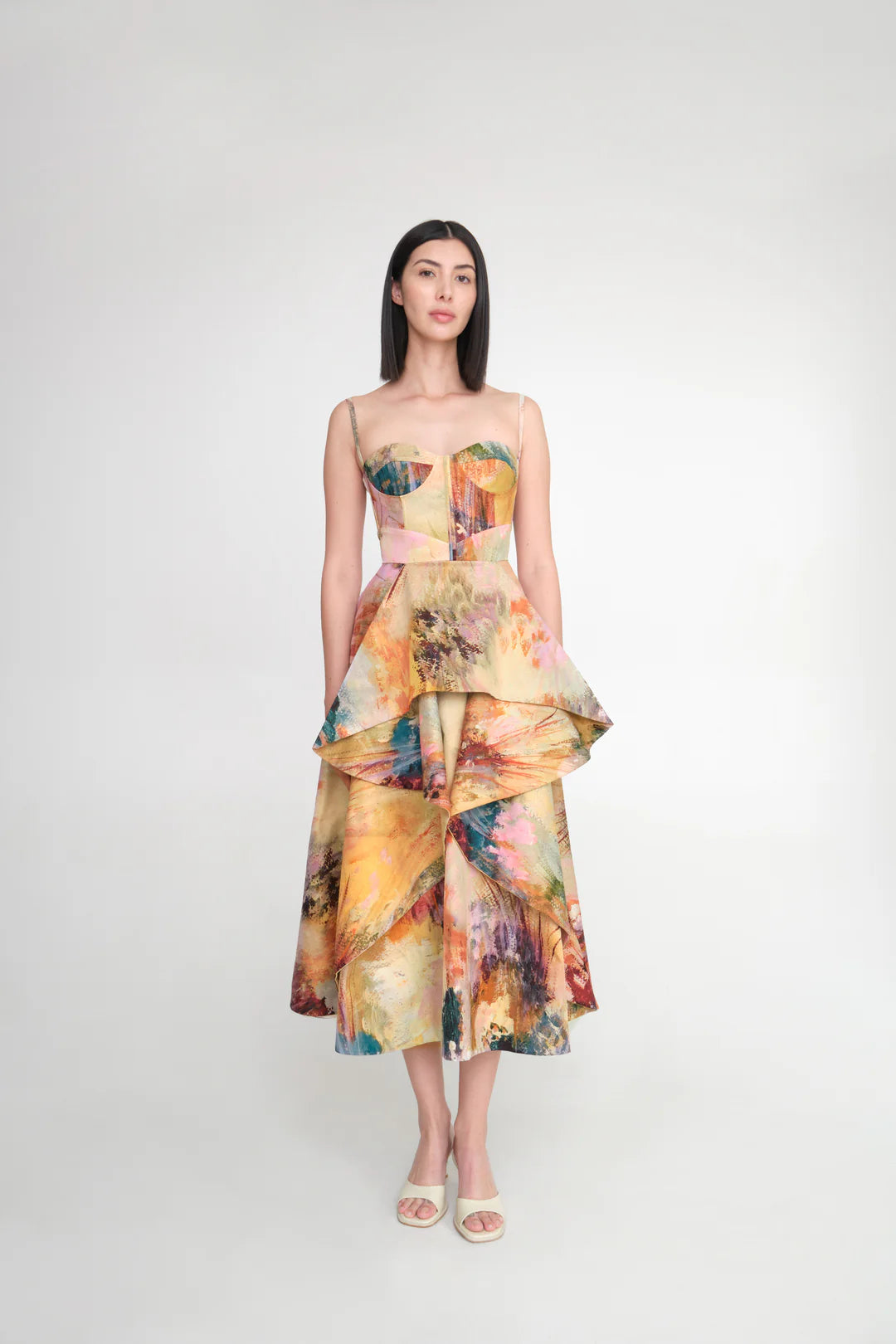 MOMENTO MIDI DRESS
