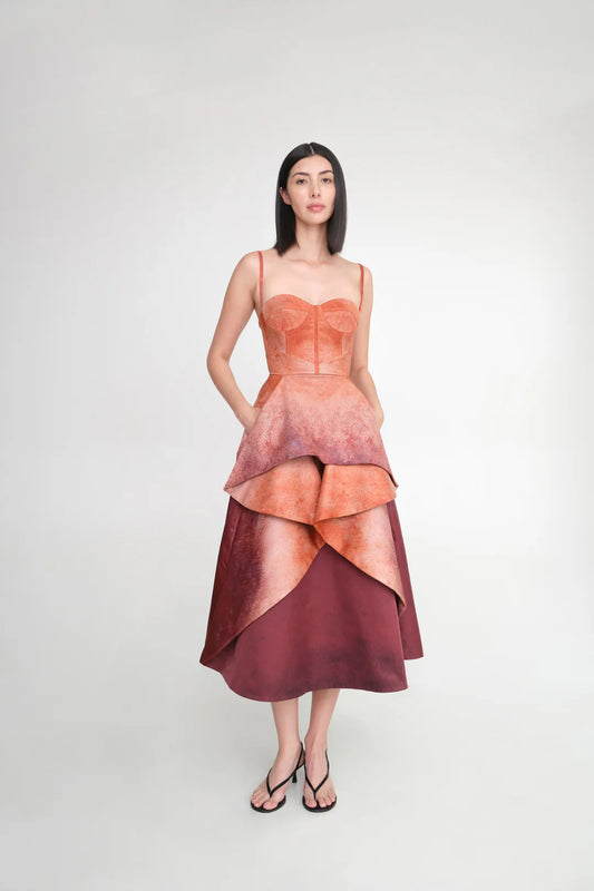 MOMENTO MIDI DRESS