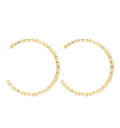 HOOPS LANTANA SIMPLE BAGUETTE CRYSTAL