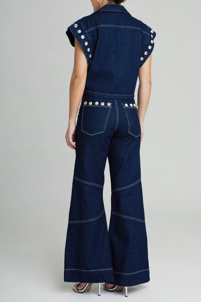 THE JACKIE TOP & AMAL JEANS SET