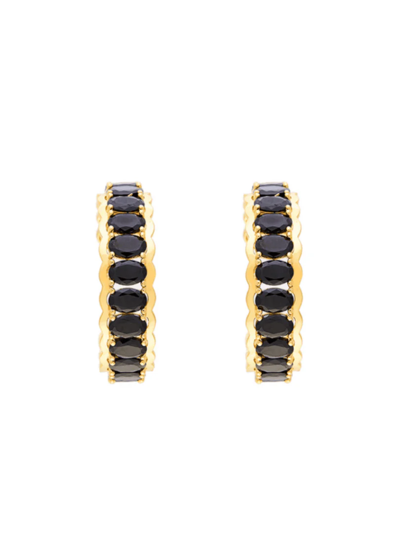 HOOPS LANTANA OVALO FULL ONIX