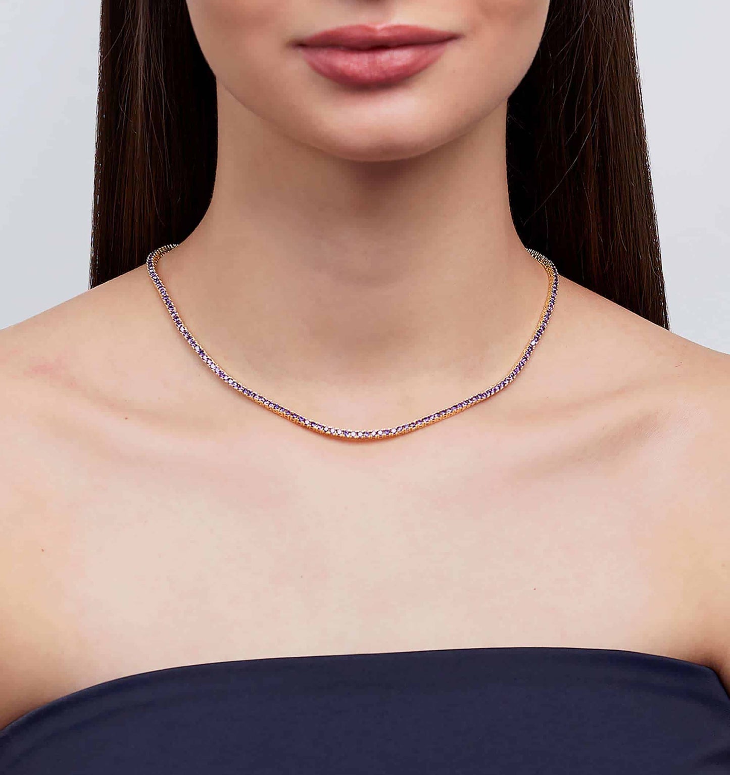 COLLAR TENNIS CLASSY AMATISTA