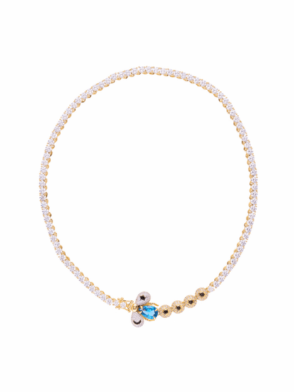 CADENA TENNIS ABEJA KEMET TOPACIO CRISTAL
