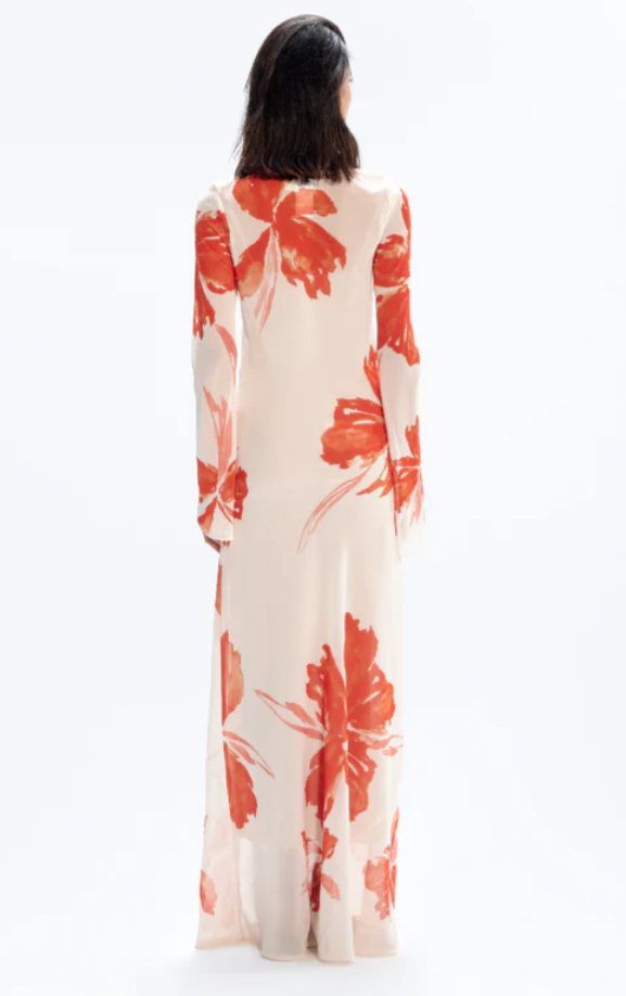 VENOMOUS TROPICAL LONG DRESS