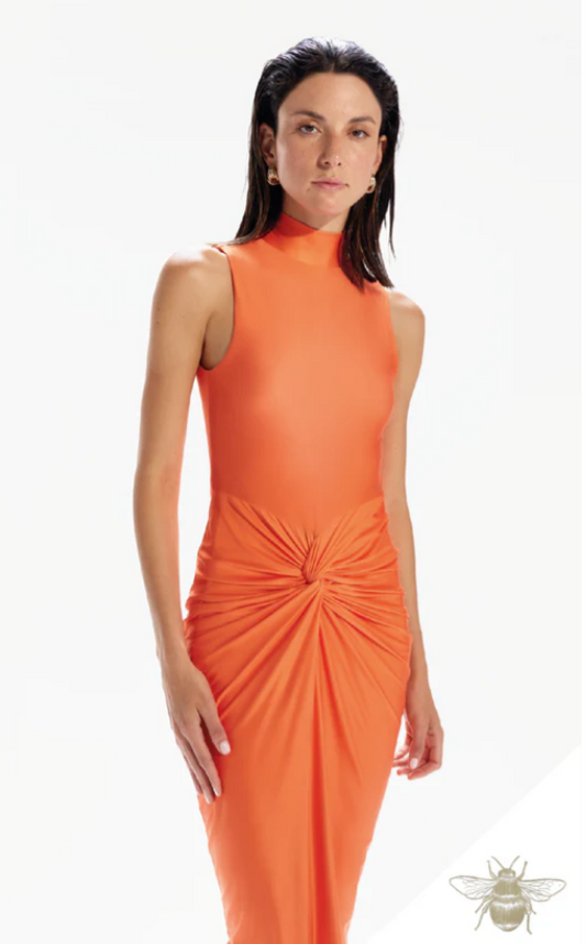 TANGERINE LONG DRESS