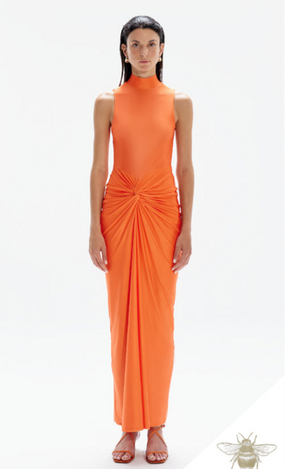 TANGERINE LONG DRESS