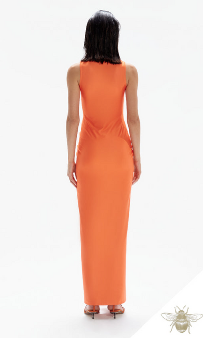TANGERINE LONG DRESS