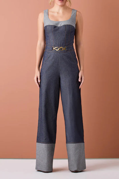 THE RICHIE DENIM JUMPSUIT