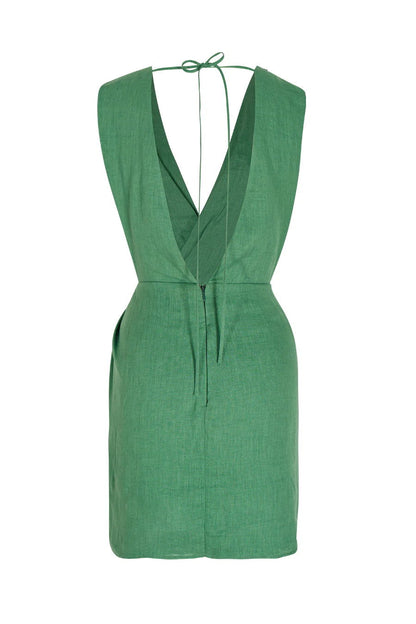 MASURU DRESS GREEN - BAIA