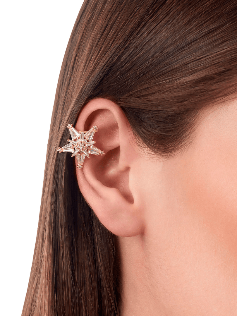 EAR CUFF ESTRELLA KARINA CRYSTAL