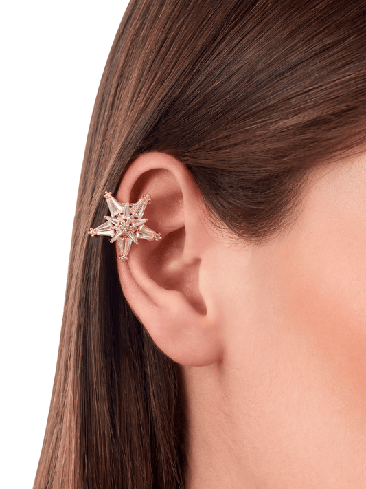 EAR CUFF ESTRELLA KARINA CRYSTAL
