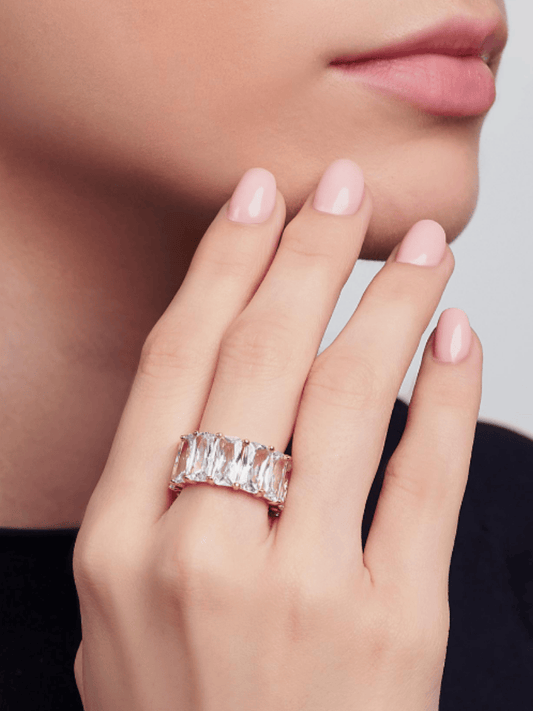 ANILLO GRAN BAGUETTE CRYSTAL