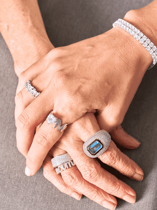 ANILLO SUBLIME MISI CRISTAL AQUA