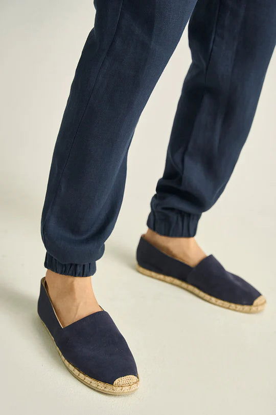 PANTALÓN TIPO JOGGER DE LINO - BAIA