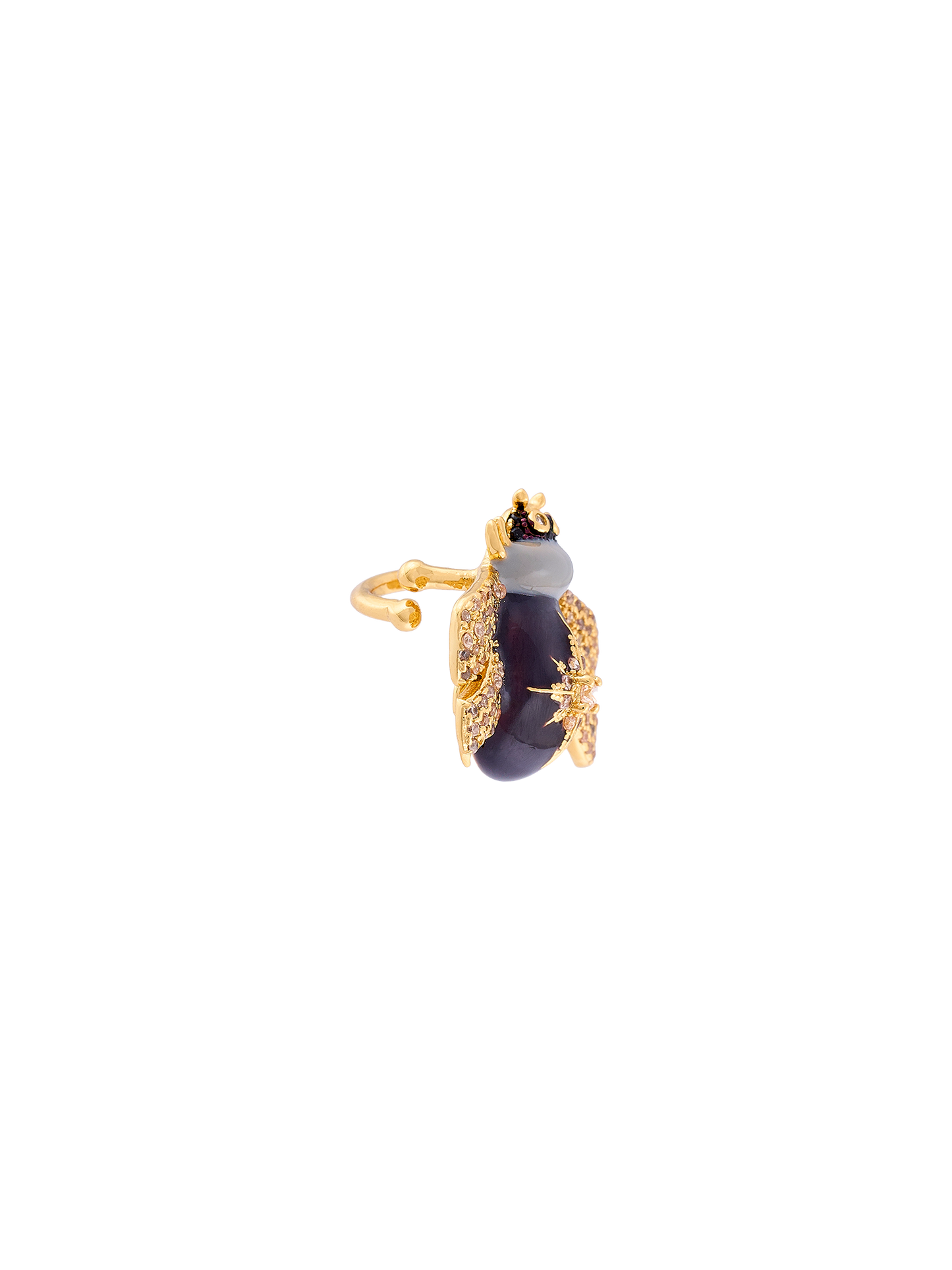 DUSK CHOCOLATE BEE EAR CUFF