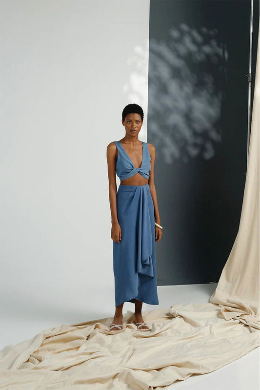 SET TONO TOP Y SHAPES SKIRT - BAIA