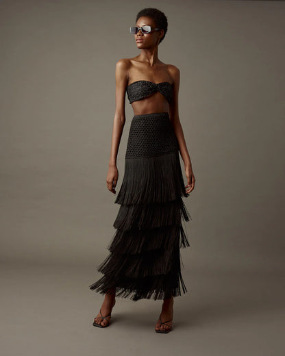 SKIRT MONARKA BLACK