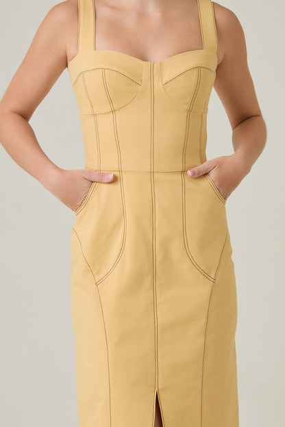 THE VITTI MIDI DRESS