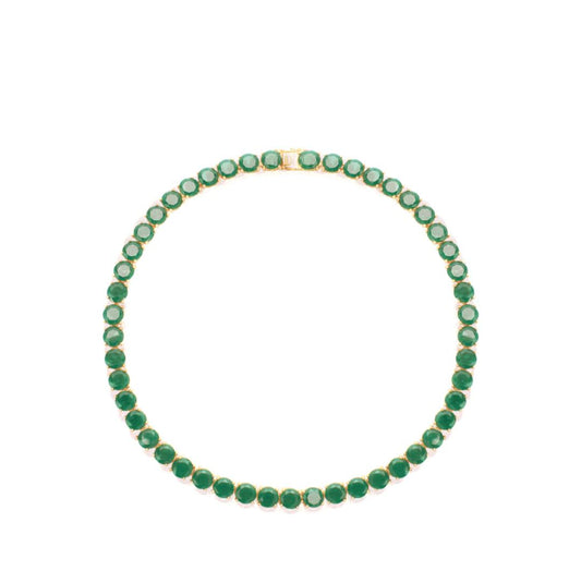 COLLAR TENNIS BOLD MILKY