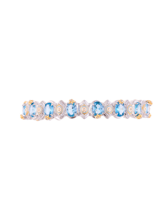 BRAZALETE OJO TURCO NILO AQUA
