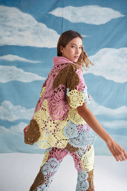DANCE & BLOOM TEE IN LIGHT PASTELS & DANCE & BLOOM PANTS IN LIGHT PASTELS