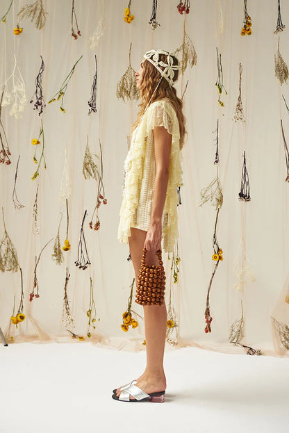 FLOWER DANCE MINI DRESS