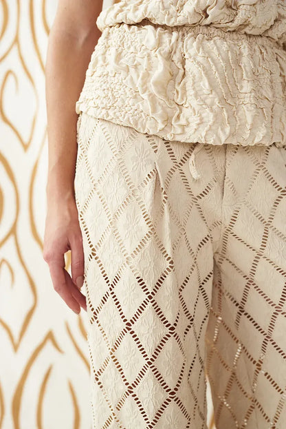 SAVAGE RUFFEL & MOONLIGHT DANCING PANTS IN ARENA SHELL